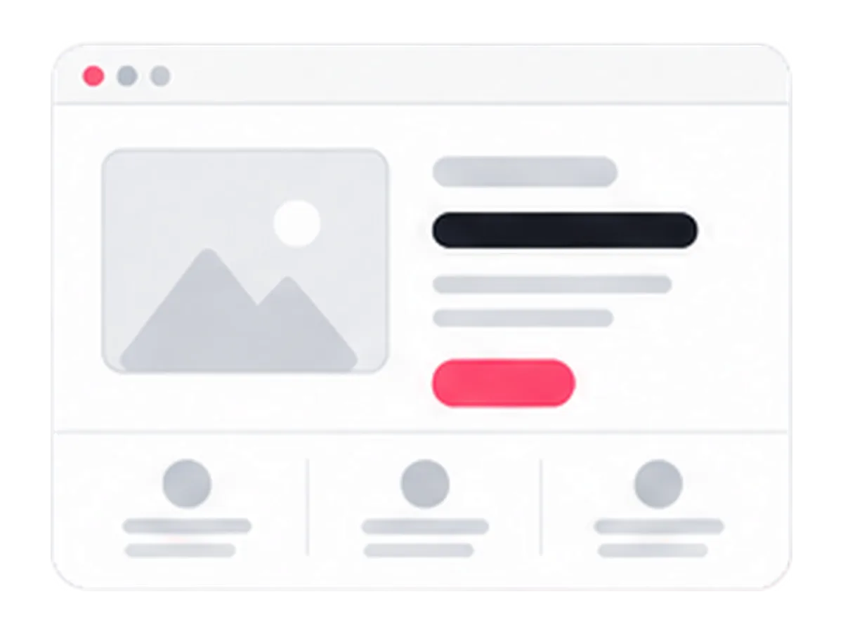 Minh hoạ website dịch vụ