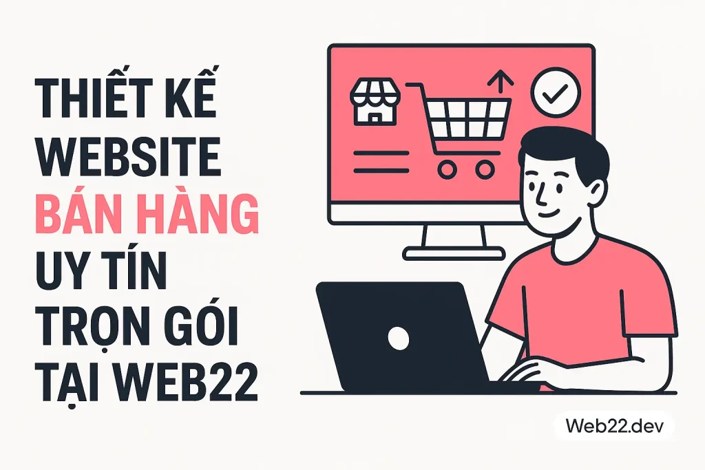 Thiết Kế Website Bán Hàng Uy Tín Trọn Gói Tại Web22