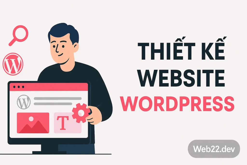 Thiết kế website WordPress trọn gói web đẹp load nhanh