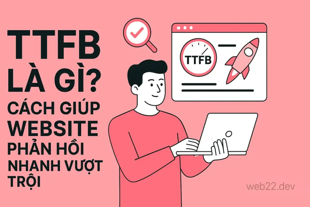 TTFB là gì Cách hiểu đúng và cải thiện chỉ số vàng giúp website bứt phá thứ hạng SEO