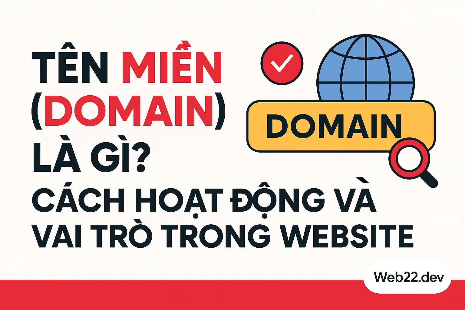 Tên miền domain là gì Cách hoạt động và ứng dụng thực tế