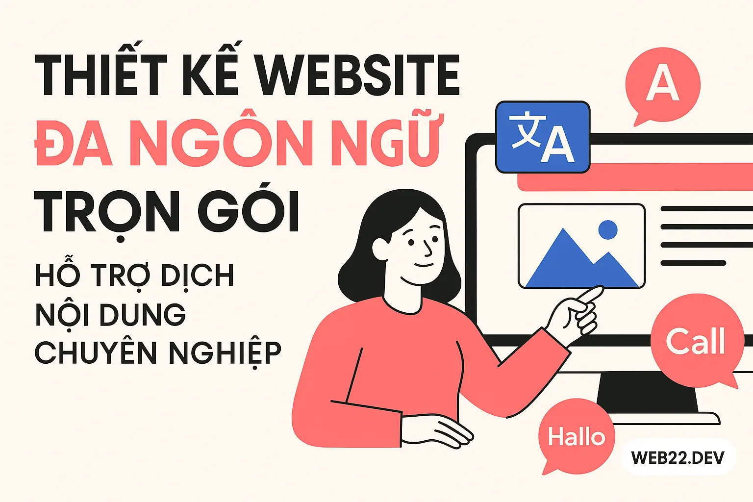 Thiết Kế Website Đa Ngôn Ngữ