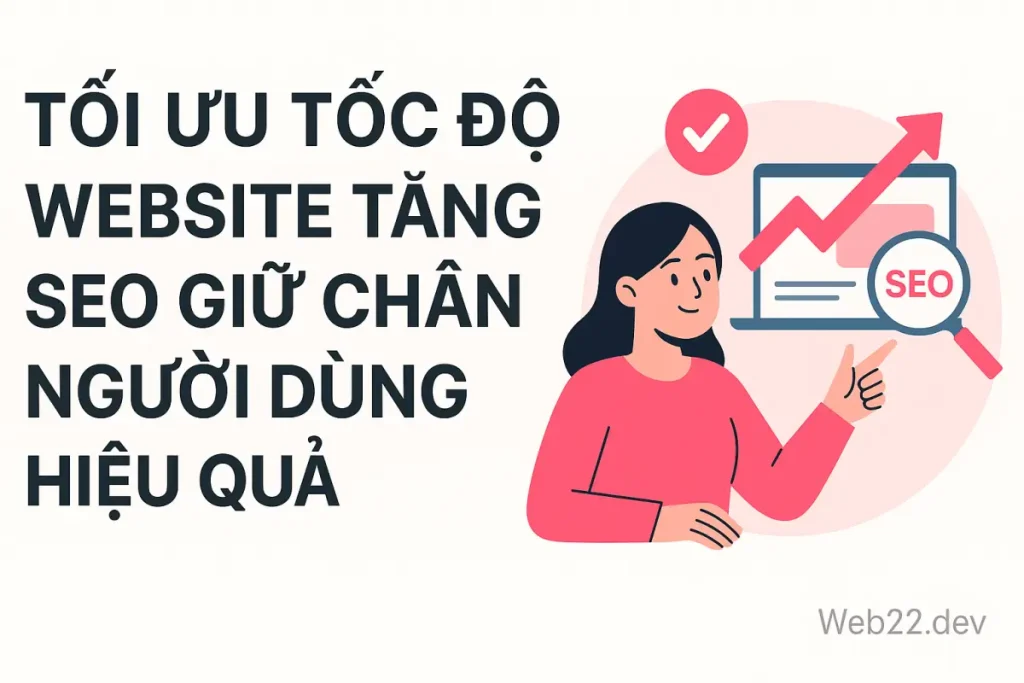 Tối ưu tốc độ website bứt phá thứ hạng tìm kiếm và nâng cao trải nghiệm người dùng