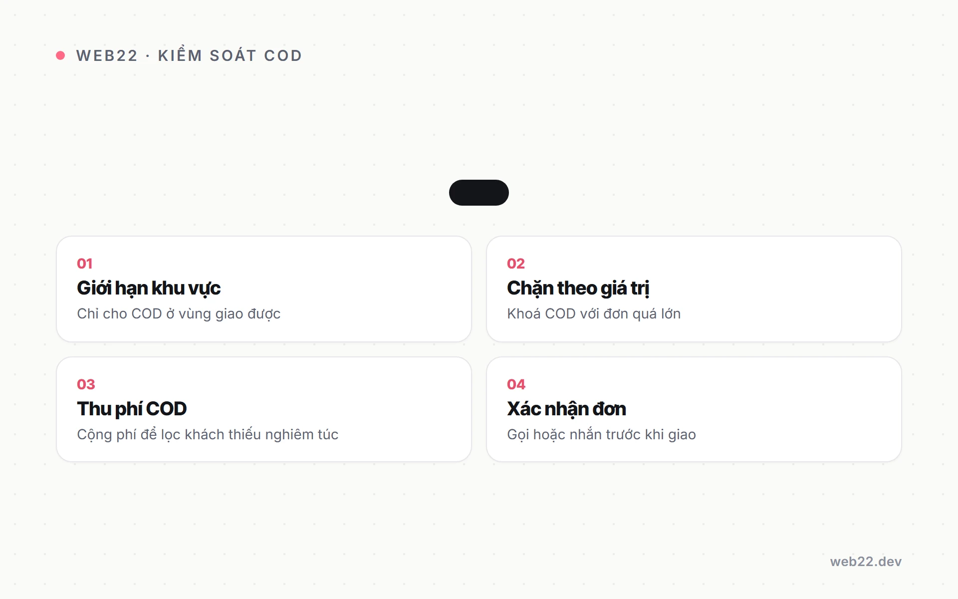 Bật và cấu hình COD trên WooCommerce cho cửa hàng Việt 3 Các cách giới hạn và giảm bom hàng cho COD