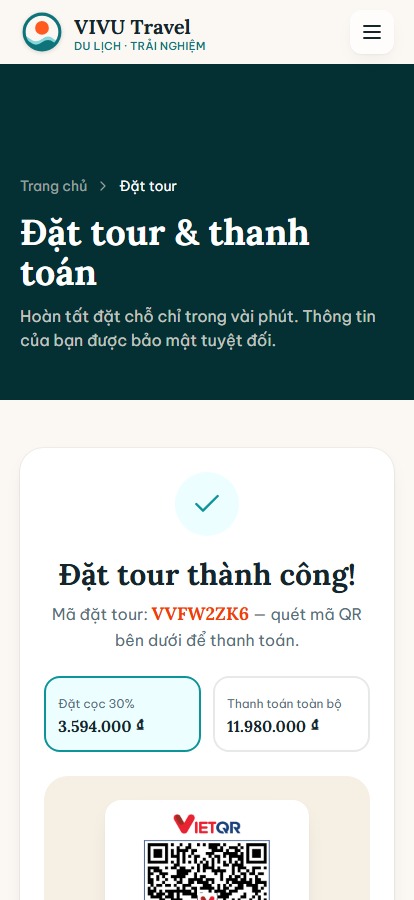 Thanh toán QR trên điện thoại