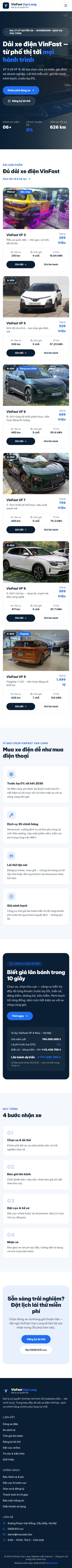 Trang chủ trên điện thoại