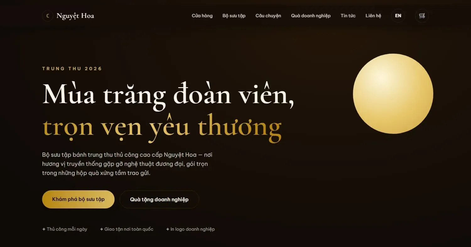 Nguyệt Hoa – web bán bánh trung thu cao cấp
