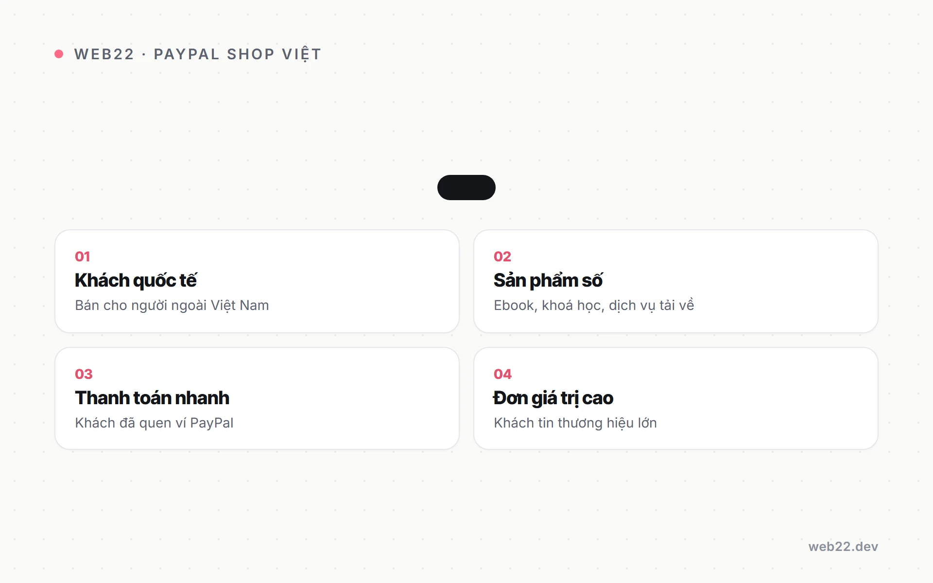 Đưa PayPal vào shop WooCommerce để bán cho khách quốc tế 2 Các trường hợp shop Việt nên dùng PayPal