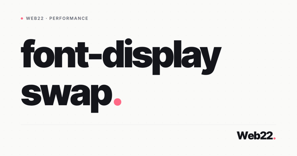 font display swap