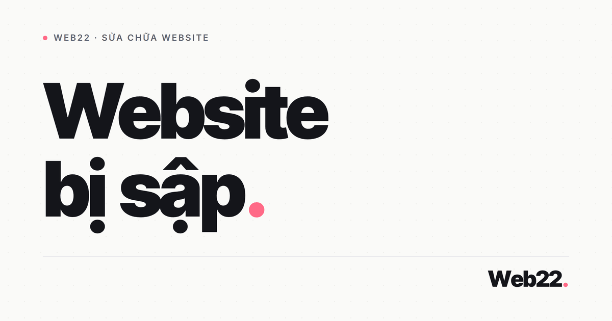 Cách khôi phục website bị sập, không vào được 2 Cách khôi phục website bị sập, không vào được