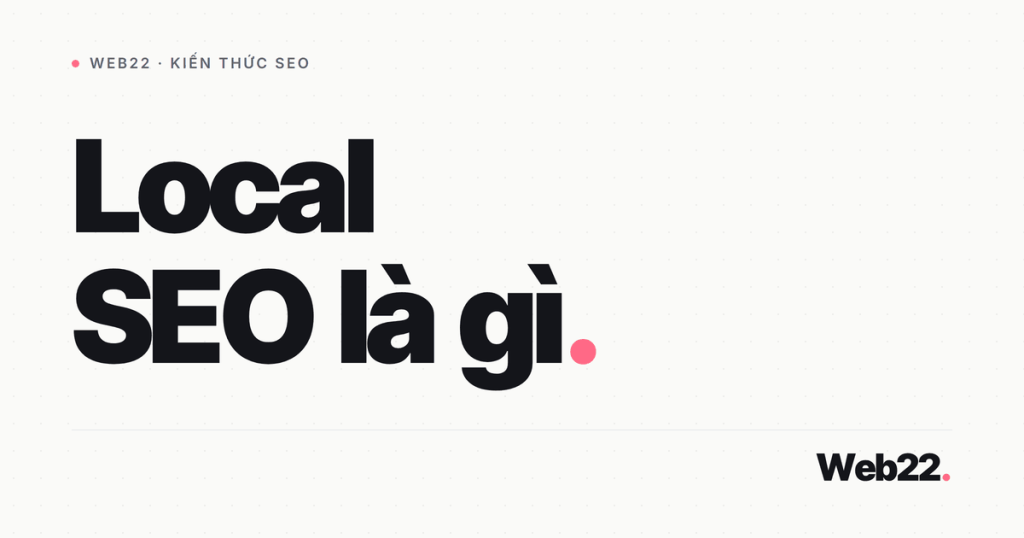 local seo la gi