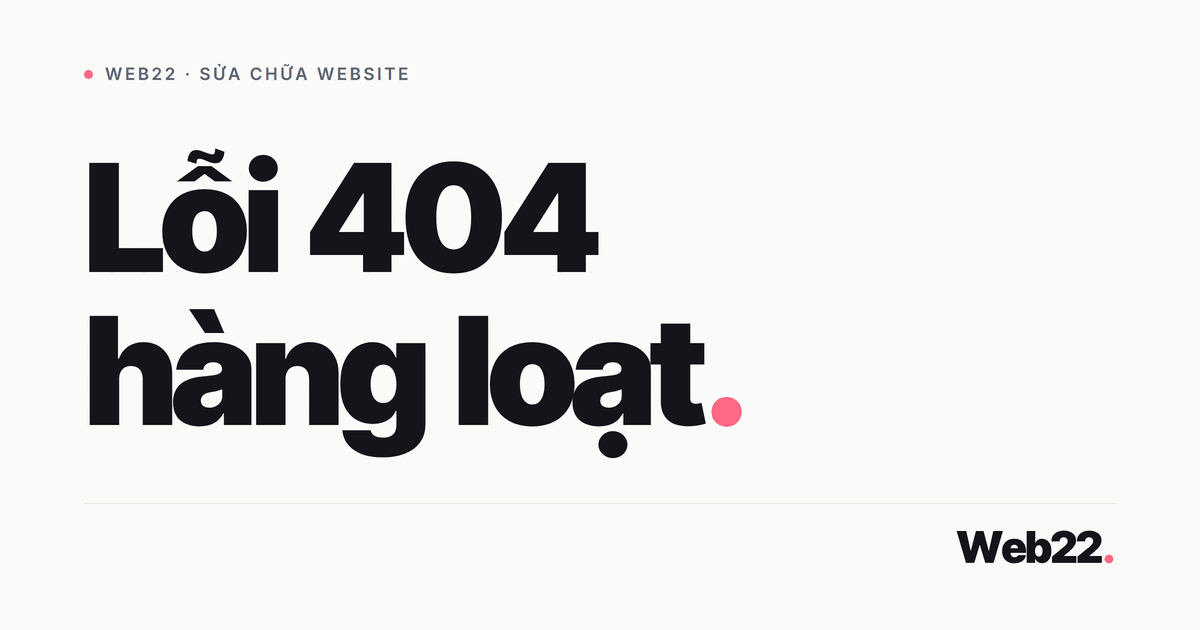 Cách sửa lỗi 404 hàng loạt, mất permalink WordPress 3 Cách sửa lỗi 404 hàng loạt, mất permalink WordPress