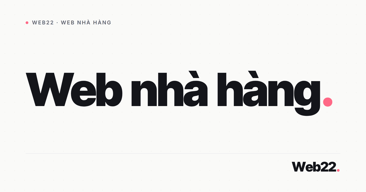 Nhà hàng có cần website riêng khi đã có fanpage và app giao đồ ăn 1 Nhà hàng có cần website riêng khi đã có fanpage và app giao đồ ăn