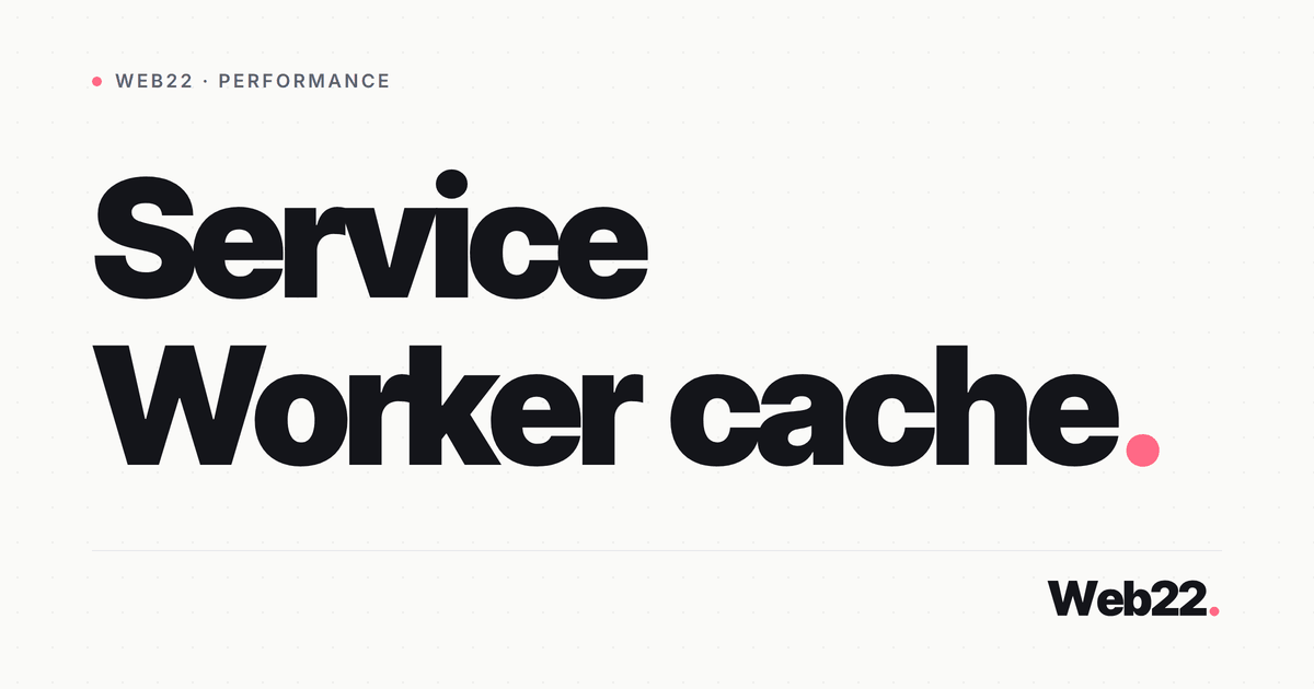 Service worker cache hoạt động ra sao (và khi nào nên dùng) 4 Service worker cache hoạt động ra sao (và khi nào nên dùng)